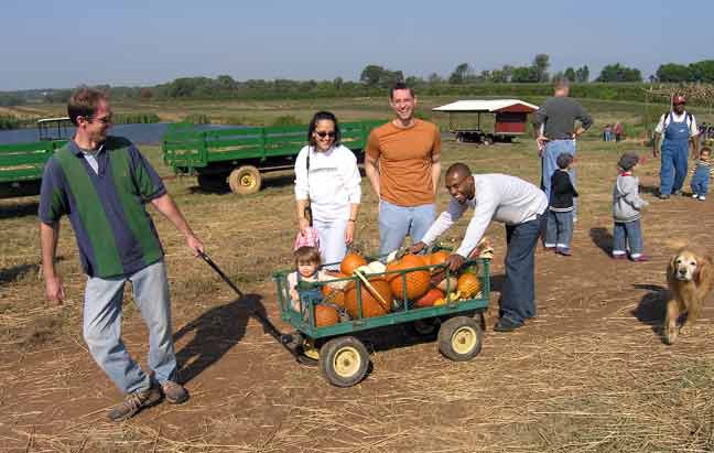 Push and pull that wagon load!