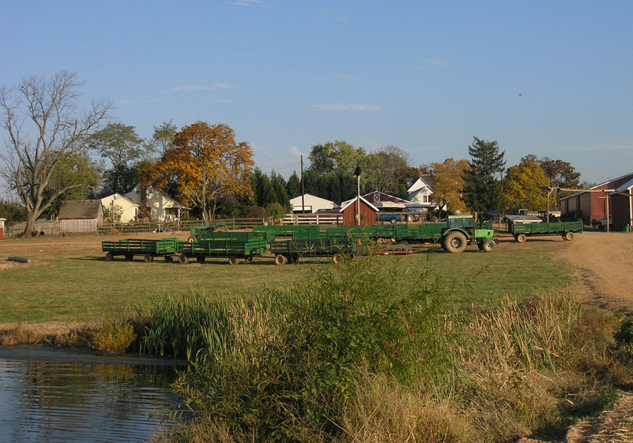 Hayride wagons