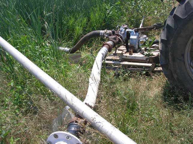 irrigation pump