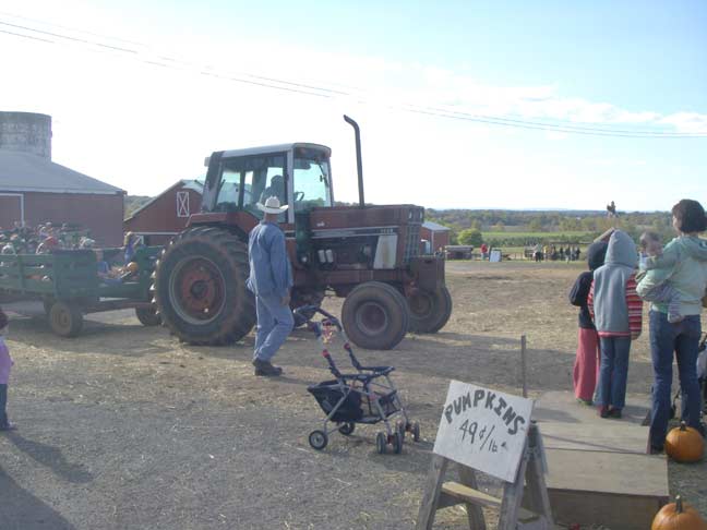 the last hayride of the year