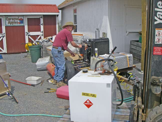 ben with new engine