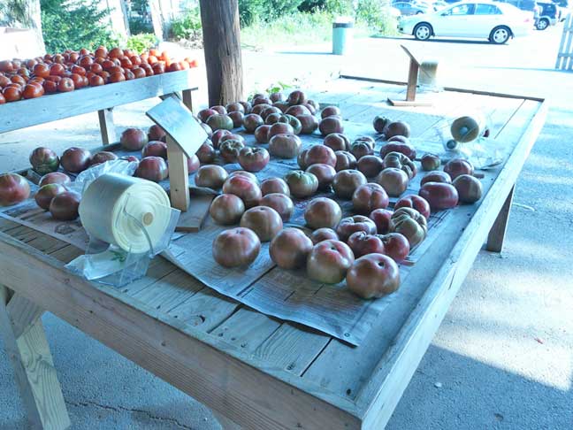 Heirloom tomatoes