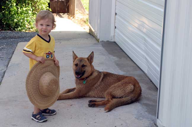 Zora and boy