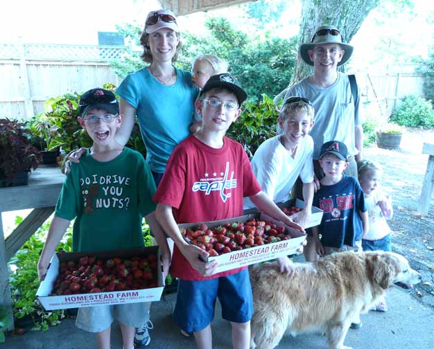 family berry outing