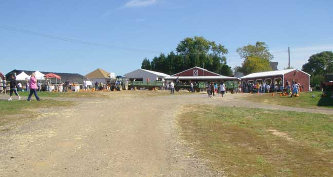 busy stand area