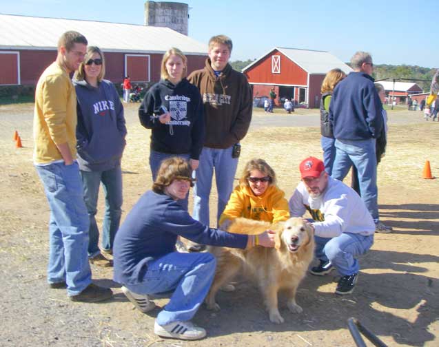 tess gets a pat