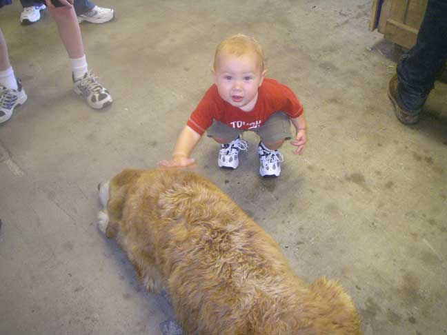 Molly and kid