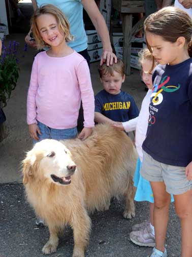 Tess and kids