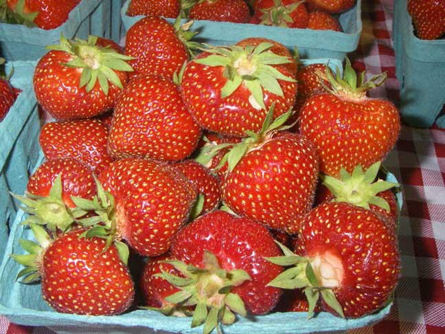 strawberries