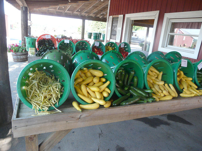 vegetable table